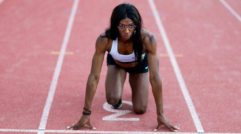 Halba Diouf, velocista trans francesa señala que fue traicionada