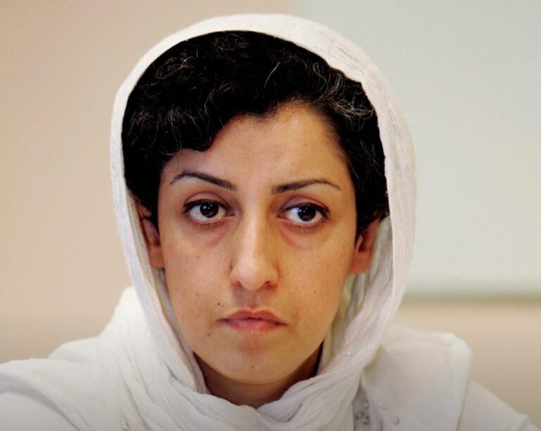 Gana Narges Mohammadi, premio Nobel de la Paz