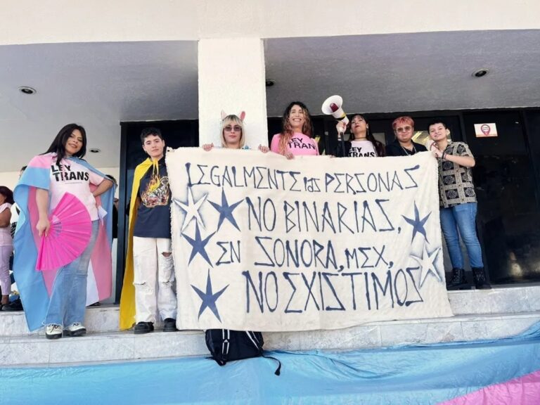 Exigen personas no binarias cambios en actas de nacimiento para menores de edad en Sonora