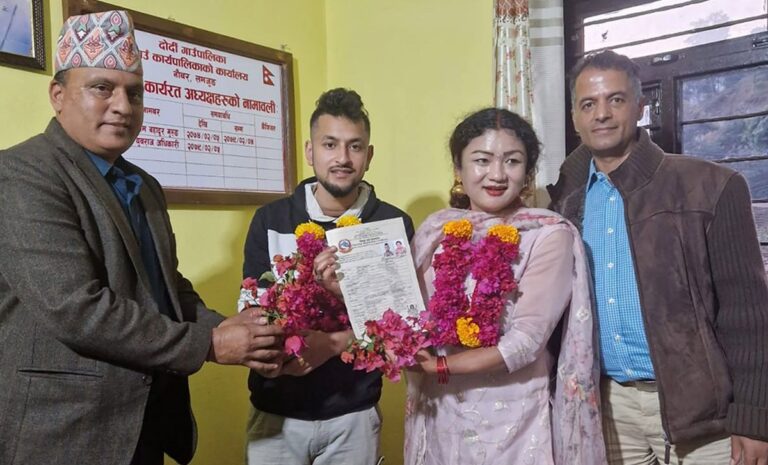 Nepal registra el primer matrimonio homosexual