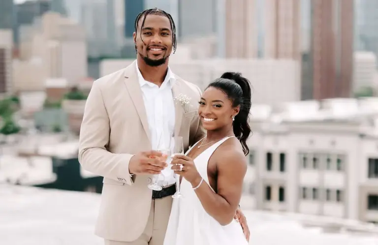 Simone Biles, su esposo y la vergüenza