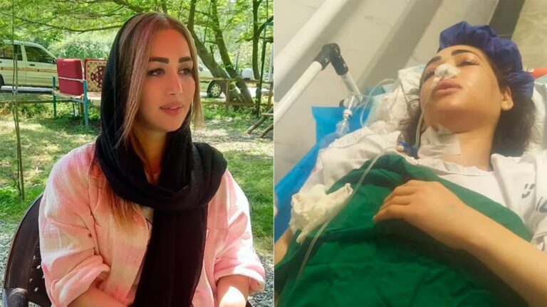 Mujer queda paralítica tras ser tiroteada por la policía en Irán por no usar velo