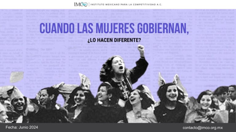 En México, ¿las mujeres gobiernan diferente?