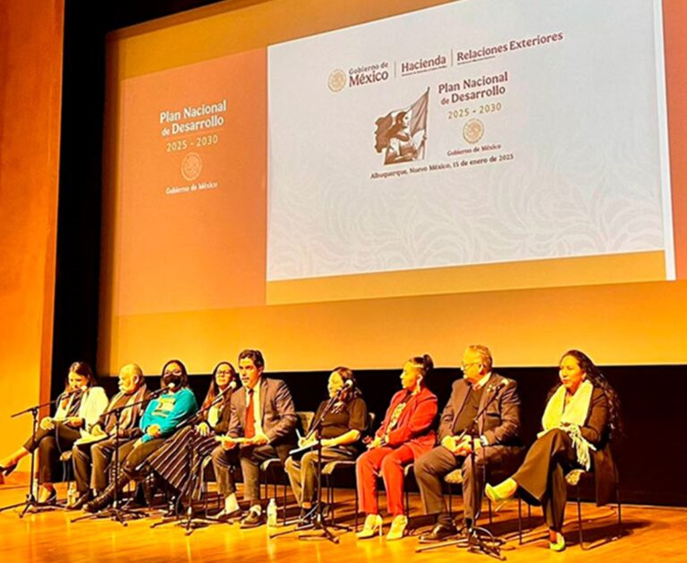 Entregan migrantes mexicanos propuestas de defensa a SRE