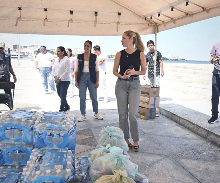 Patricia Lobeira Rodríguez ordenó habilitar centros de acopio.