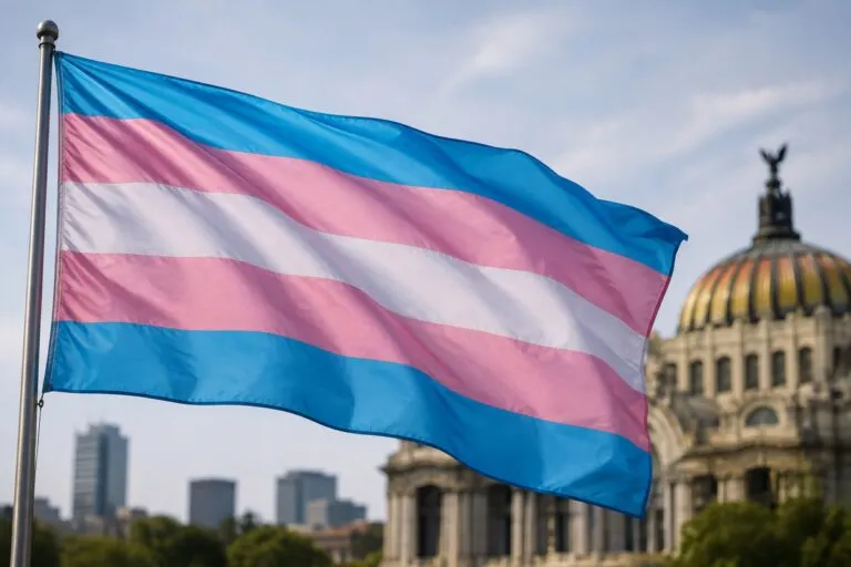 Activistas participan en una reunión sobre el protocolo LGBTI en Ciudad de México y políticas de inclusión