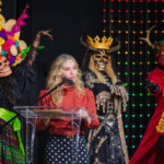 Presídium de FENAMAD 2026 durante la presentación del festival en Ciudad de México - Banco Azteca